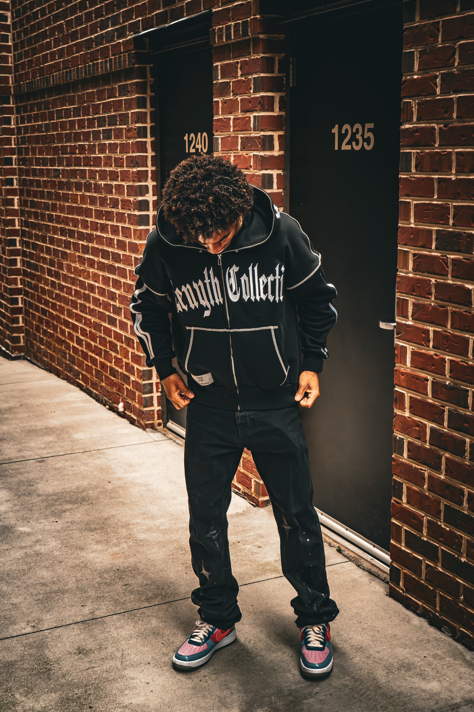 01 Z.Certi Full Zip Up Hoodie