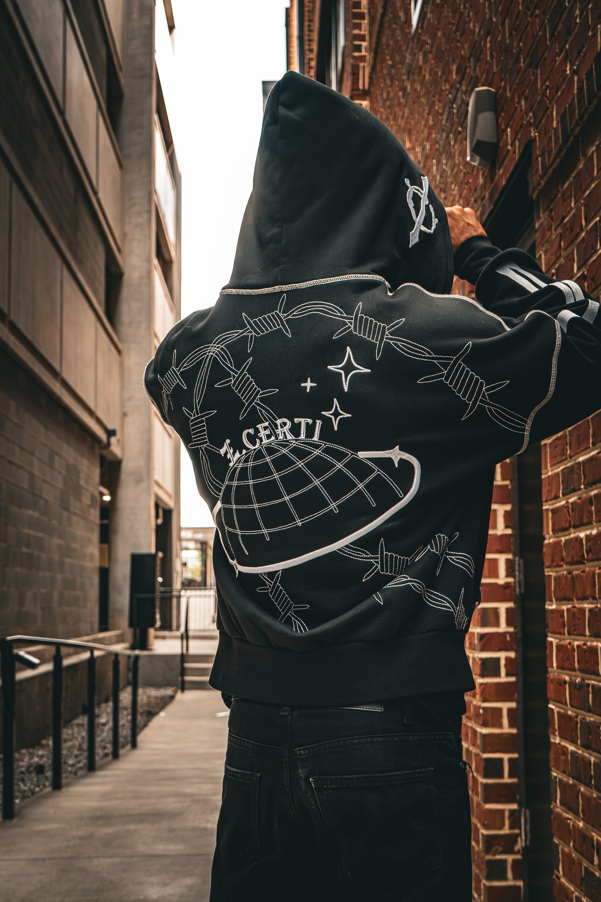 01 Z.Certi Full Zip Up Hoodie
